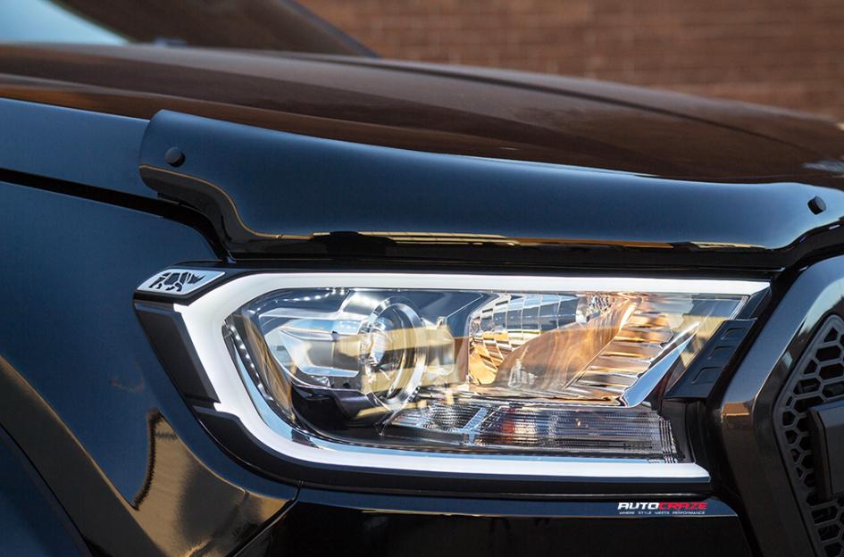 FORD RANGER BATTLE AXE GLOSS BLACK MILLED ACCENTS
